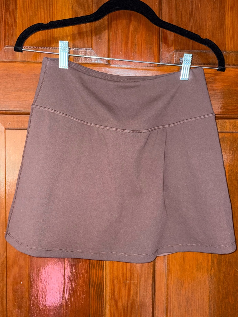 Chocolate brown skort